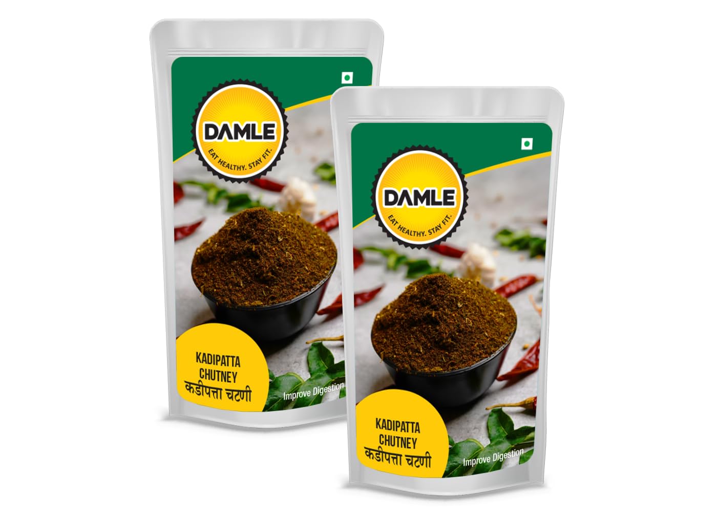 Damle Kadipatta Chutney pack of 2