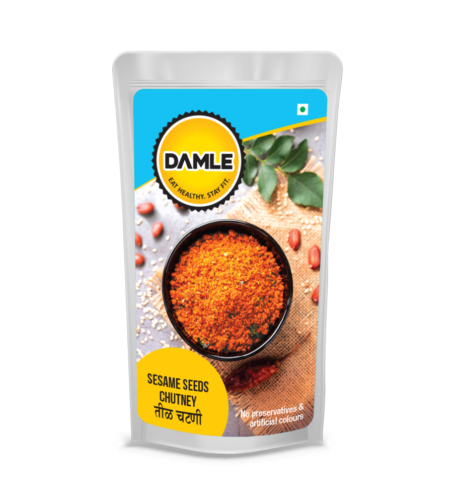 Damle Foods Sesame Seeds Chutney Pack of 2