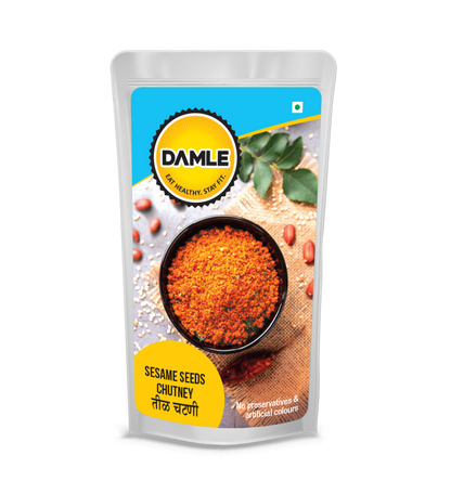 Damle Foods Sesame Seeds Chutney Pack of 2
