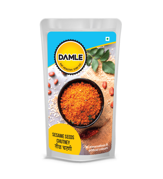 Damle Foods Sesame Seeds Chutney Pack of 2