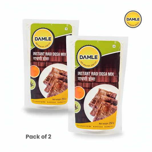 Instant Ragi Dosa | Pack of 2 | 250 gm Each