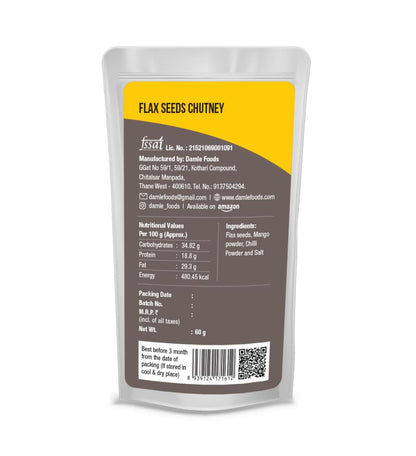 Damle Foods Flax Seeds Chutney Powder