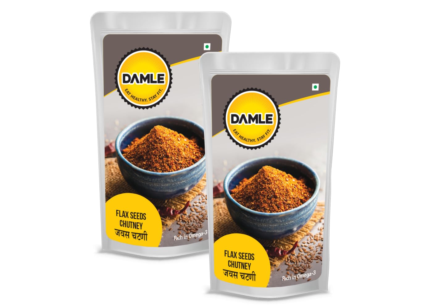 Damle Foods Flax Seeds Chutney Powder
