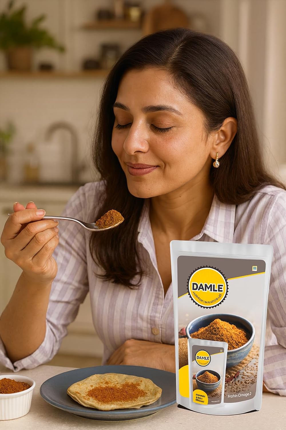 Damle Foods Flax Seeds Chutney Powder