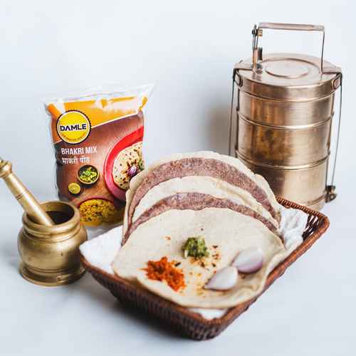 Multigrain Bhakri Mix | Pack of 2 | 250 gm Each