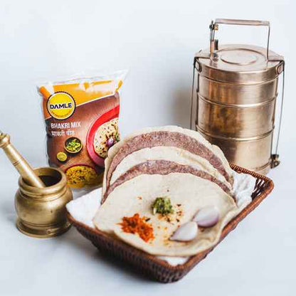 Multigrain Bhakri Mix | Pack of 2 | 250 gm Each